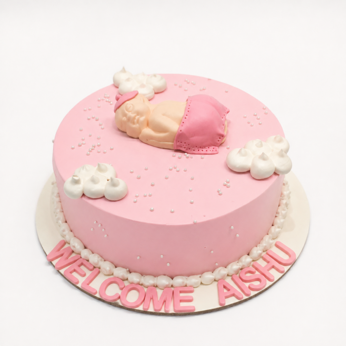 Welcome Baby Cake